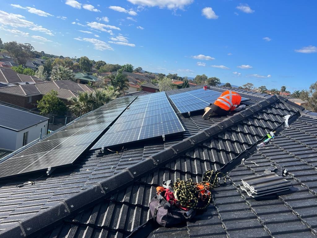 solar installation by austech